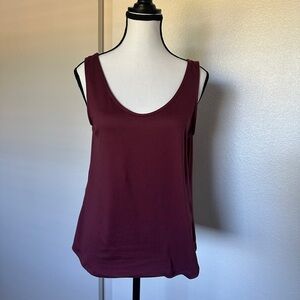 78 & Sunny Maroon Sleeveless Tank Top